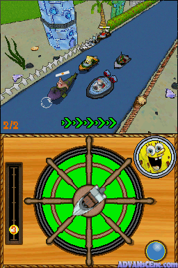 SpongeBob SquarePants Boating Bash screenshot 3 for Nintendo DS